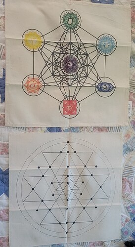 Crystal Grid Cloths