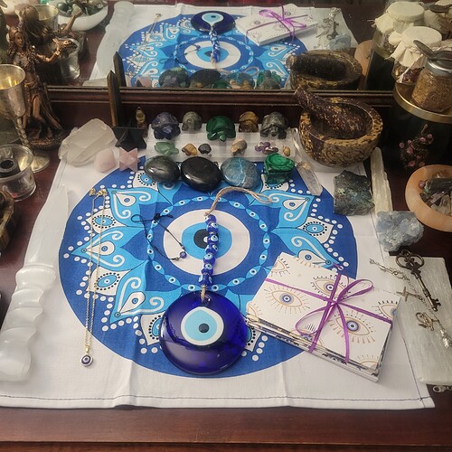 Altar with Goodies 021722