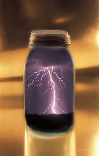 lightning in a jar 1