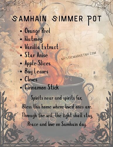 Samhain Simmer Pot - MysticMarket.Com