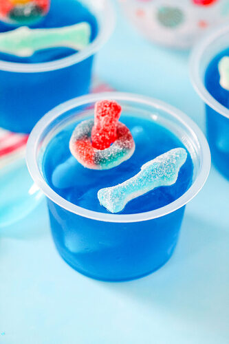 shark week jello cups