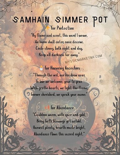 Samhain Simmer Pot - MysticMarket.Com Page 2