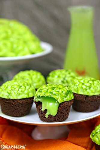 zombie-brain-brownie-bites-7