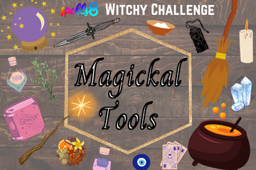 Magical Tools Wand Athame Cauldron Challenge